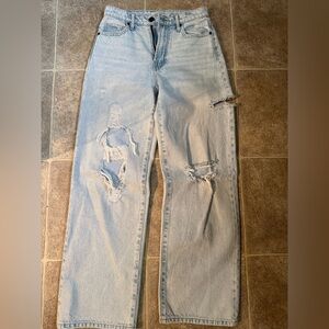 Hidden wide leg jeans